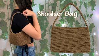 Simple Crochet Mini Shoulder Bag Tutorial