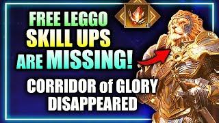 Free Legendary Skill Crystals Are MIA?! NO CORRIDOR OF GLORY FOR 1 MONTH+ - Where is it? #WoR