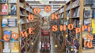 come book shopping with me + big book haul!