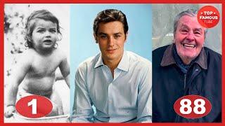 Alain Delon ⭐ Transformation From 1 To 88 Years Old