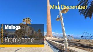 Malaga promenade December 2021, by yourcostadelsolguide.com