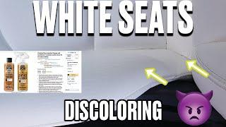 Solution To Tesla White Seat Color Stains?