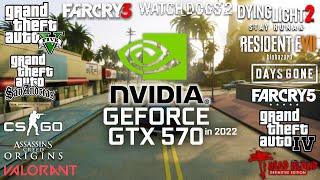GeForce GTX 570 in 2022 - Test in 17 Games