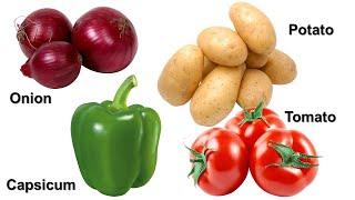 Vegetable Names with Pictures | Different Types Of Vegetables | Healthy Vegetables | Kids Learning