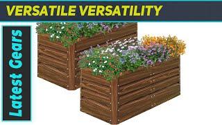 SnugNiture Raised Garden Bed: Deep & Durable Grow Box!