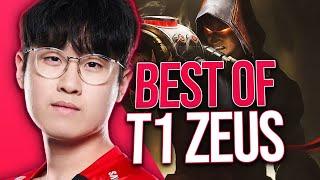 T1 Zeus "INSANE TOPLANER" Montage | Best of Zeus Stream Highlights