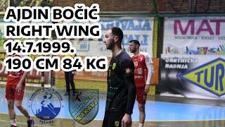 Ajdin Bocic Highlights 2022/23 | Rukomet | Handball | Right wing | Desno krilo