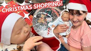 CHRISTMAS SHOPPING WITH MY REBORNS