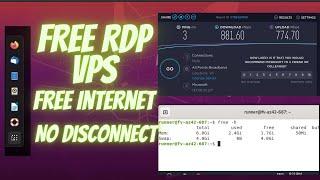 LONG TIME RDP | 500+MB/s+8GB RAM | NO RUNTIME DISCONNECT | Per day 6 HOUR