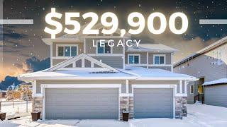 Tour a $529,900 new construction Home in Calgary's Legacy Home For Sale 2023!