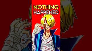 Sanji’s “Nothing Happened” Moment in One Piece