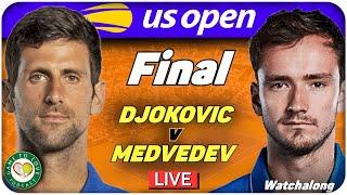 DJOKOVIC vs MEDVEDEV | US OPEN FINAL 2021 | LIVE GTL Tennis Watchalong Stream