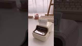 ️ unboxing the niimbot b21 series smart label printer #asmr #asmrunboxing #thermalprinter