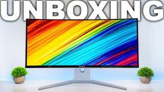 Corsair Xeneon 34WQHD240-C 34" Ultrawide 240Hz QD-OLED Unboxing