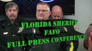 Florida Sheriff Ivey's Message To Rioters "We will kill you graveyard dead" - FULL PRESS CONFERENCE