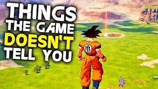 Dragon Ball Z: Kakarot - 10 Things The Game Doesn't Tell You