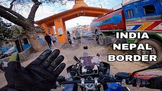 INDIA-NEPAL Border cross karte hi Bike gir gayi  | Ep. 02