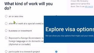 VISA OPTIONS Australian Visa How to get Visa in Australia - Explore Visa Options