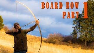 Woodworking ideas - How to build a wood long bow from a Maple Board part 1