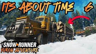 'Stocking Up' LOGGING in Yukon | SnowRunner Yukon Adventure