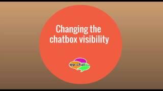 Online Chat Plugin.Chatbox Visibility in wordpress website .