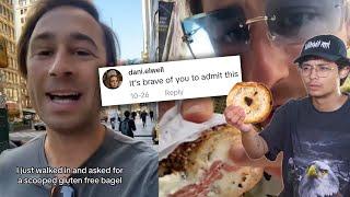 The Internet Hates the Scooped Bagel Guy