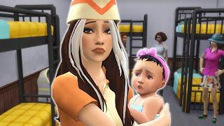 Can my sim raise her baby in a hostel? // sims 4 baby challenge