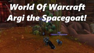 World Of Warcraft - Argi the Spacegoat (Charity Pet)