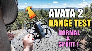 DJI Avata 2 Range Test - In-Depth - Normal & Sport Modes | How Far Will it GO?