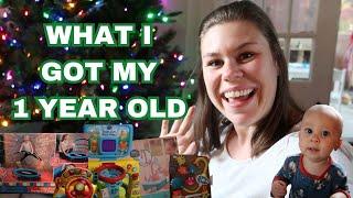 1 YEAR OLD GIFT IDEAS - BIRTHDAY & CHRISTMAS // CHRISTMAS GIFT IDEAS FOR 1 YEAR OLD