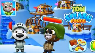 Plays as Knight Hank in Talking Tom Splash Force - Android/iOS Gameplay - Part 10