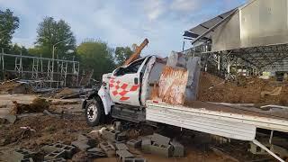 Lowes Home Improvement store # 617 in Asheville, NC - Hurricane Helene aftermath