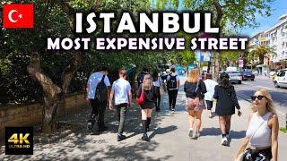 ▶1 Hour Walk in Bağdat Caddesi  The Most Luxurious Street in Istanbul