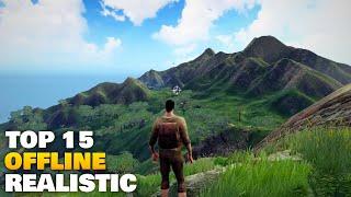 Top 15 Realistic Graphics Offline Games for Android/iOS 2025 (High Graphics Games)