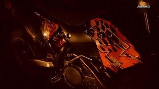 KTM 450 EXC R - Motard Night (Epic 4 Stroke Sounds) Akrapovic (No Db Killer)