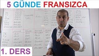 5 Günde B1 Fransızca Öğreniyorum 1. DERS - Online Fransızca Kursu