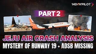 NEW! JEJU AIR 2216 UPDATE :THE MYSTERY OF RUNWAY 19! B737-800 Crash At Muan Korea