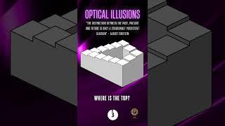 Optical Illusion #challenge 139 Penrose Stairs Illusion [Short]