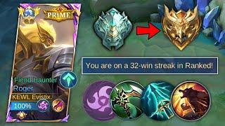 MOONTON THANKYOU FOR THIS NEW BUFF ROGER BEST BUILD AND EMBLEM 2025 (MUST TRY) | MLBB