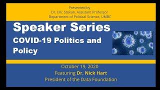 COVID-19 Politics and Policy Speaker Series with Dr. Nick Hart