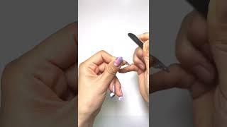 59초만에 마이멜로디 네일아트 완성하기Completing nail art in 59 seconds/다이소 네일스티커Daiso nail stickers