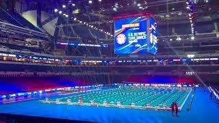 How they turned  Lucas Oil Stadium into the USA Swimming Olympic Trials