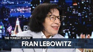 Fran Lebowitz Breaks Down Why Having Children Is Bad for the Environment | The Tonight Show