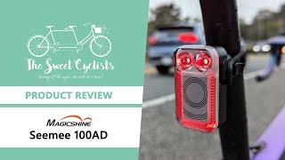 The world's first hybrid bike taillight radar? Magicshine Seemee 100AD Taillight 100 Lumen Review