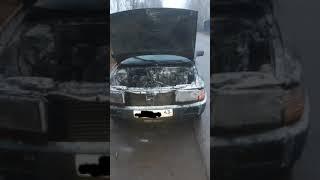 восстановление после пожара AUDI 80