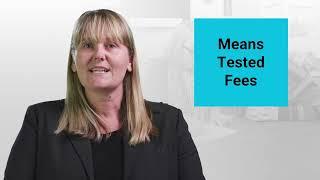 Aged care means tested fees