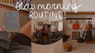 COZY SLOW MORNING VLOG | easing into the fall vibes 