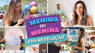 NOSSO CHÁ REVELAÇÃO ÍNTIMO + MAKING OF | Bruna Dalcin