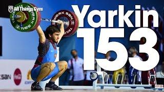 Vyacheslav Yarkin (73.6kg, 18y/o) 153kg Snatch 2016 Junior World Weightlifting Championships