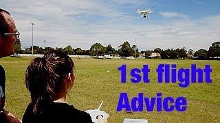 DJI Drone - First Flight Advice